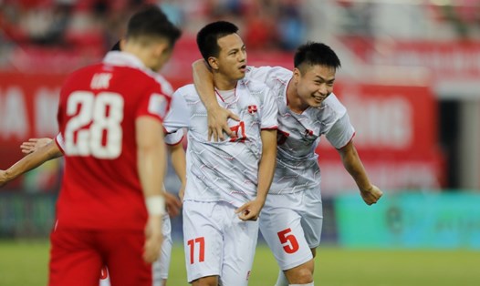 Hải Phòng có chiến thắng quan trọng để giành ngôi đầu bảng H tại AFC Cup 2023-2024. Ảnh: Nguyễn Cường