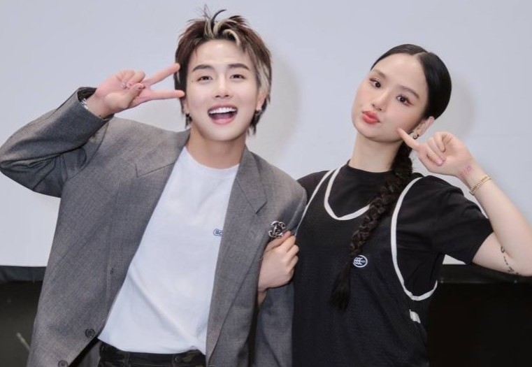 Cặp bạn thân Miu Lê và Duy Khánh vẫn đồng hành cùng nhau. Ảnh: NVCC.