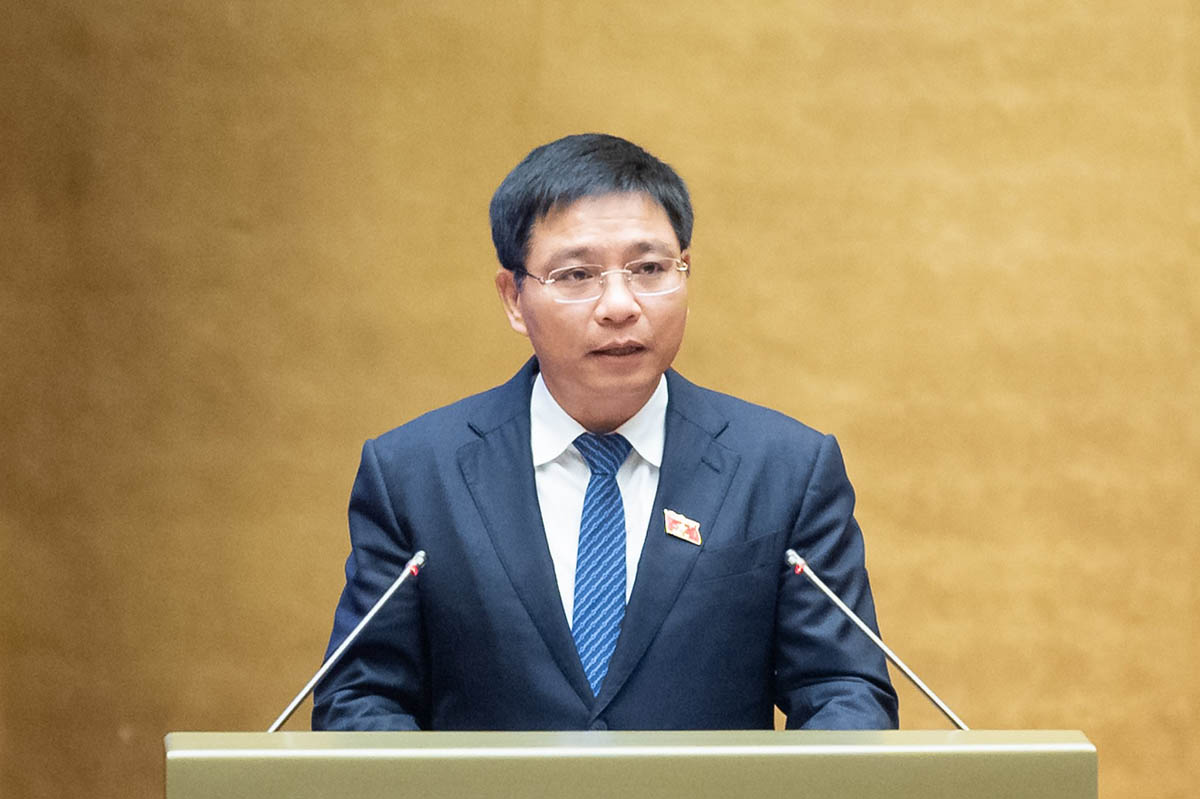 Bộ trưởng Bộ Giao thông vận tải Nguyễn Văn Thắng. Ảnh: Phạm Thắng