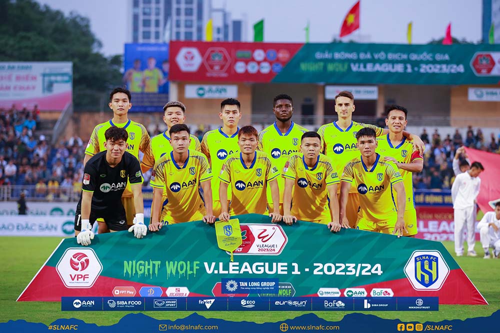 Sông Lam Nghệ An chưa chốt đủ ngoại binh cho V.League 2023-2024. Ảnh: SLNA FC
