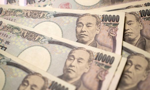 Tỷ giá đồng Yên đã vượt mức 150 JPY/USD. Ảnh: Xinhua