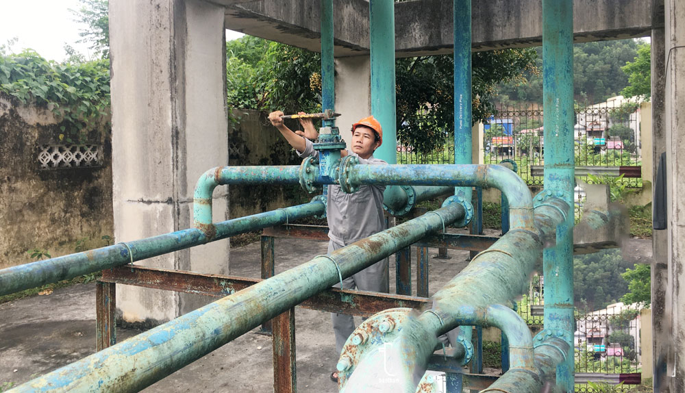 Nhà máy nước sinh hoạt Hóa Thượng, huyện Đồng Hỷ, Thái Nguyên. Ảnh minh họa: Tùng Lâm