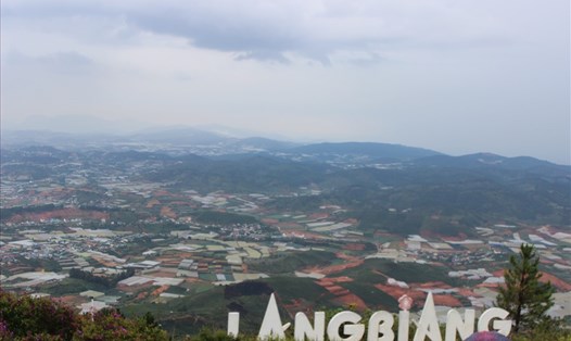 Khu du lịch Langbiang, tỉnh Lâm Đồng. Ảnh: Hoa Lê