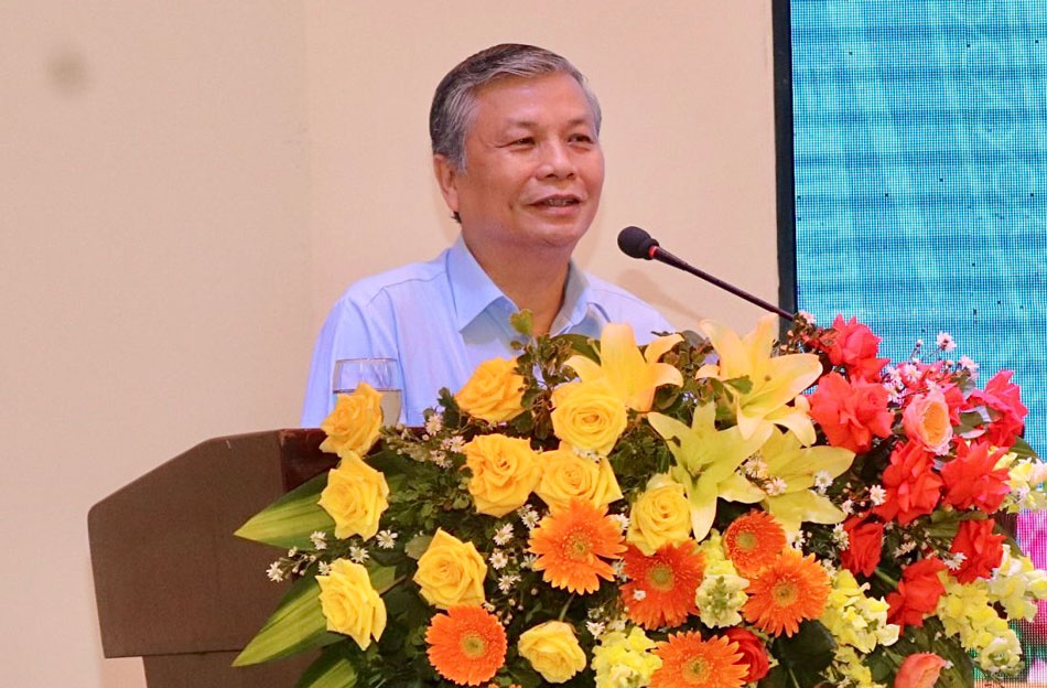Thứ trưởng Bộ Nội vụ Nguyễn Trọng Thừa phát biểu. Ảnh: Tiến Dũng.