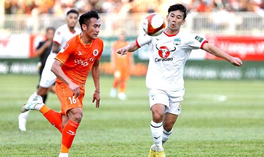 Sự trở lại của tiền vệ Minh Vương tiếp thêm cơ hội chiến thắng cho Hoàng Anh Gia Lai. Ảnh: VPF