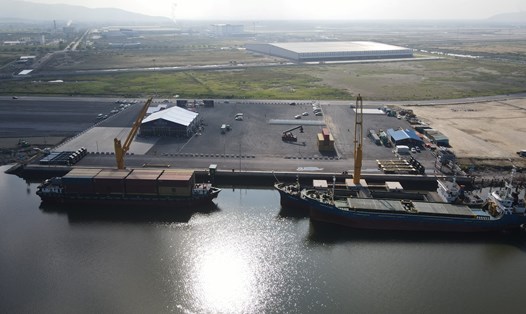 Cảng cạn Phú Mỹ là cảng cạn đầu tiên được công bố chính thức tại Bà Rịa - Vũng Tàu. Ảnh: Khánh Lâm