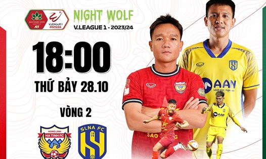 Hồng Lĩnh Hà Tĩnh chạm trán với Sông Lam Nghệ An tại vòng 2 V.League. Ảnh: FPT Play