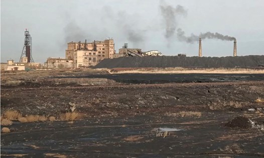Mỏ than ở Karaganda, Kazakhstan. Ảnh: AFP