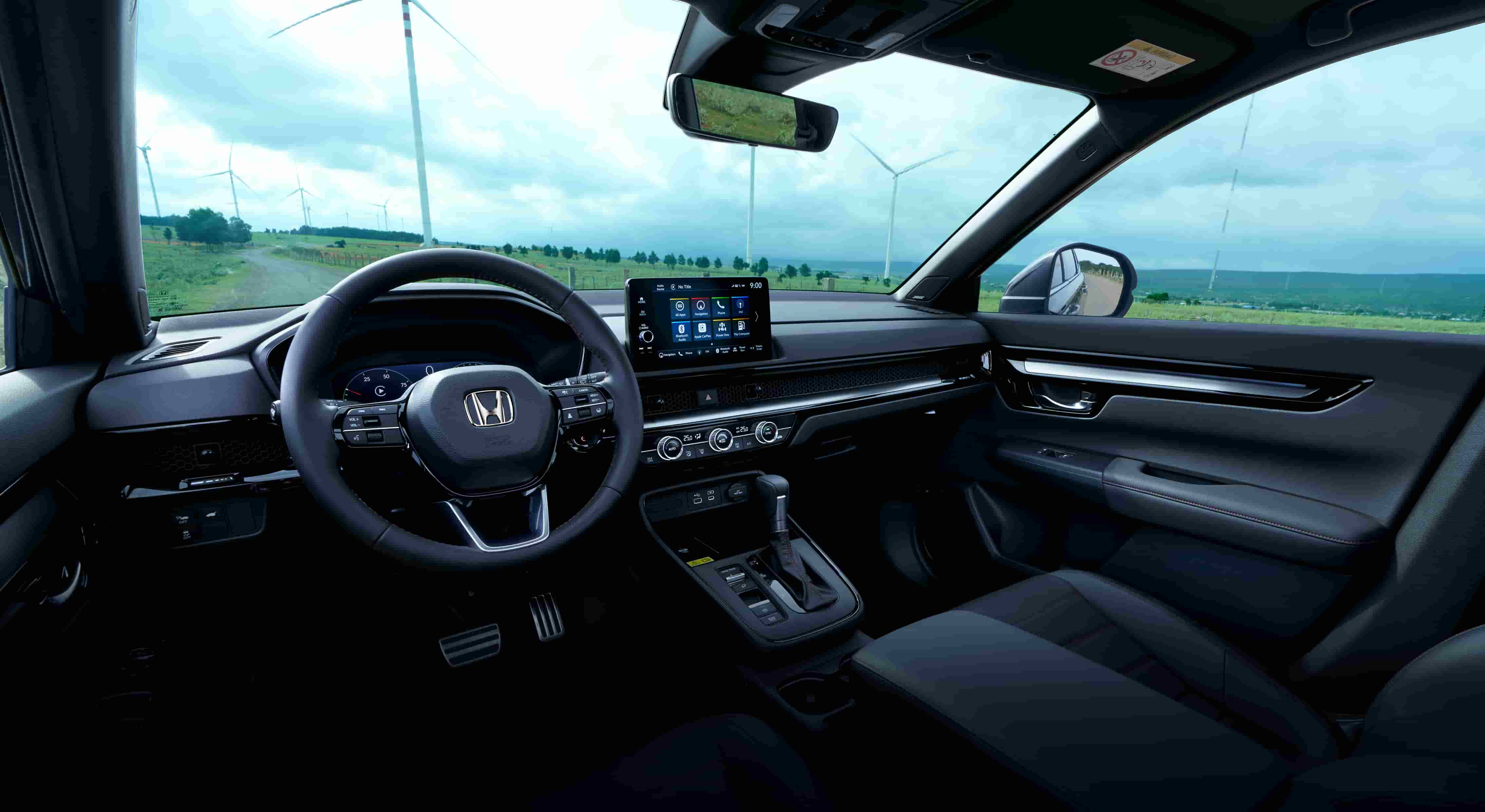 Nội thất khoang lái Honda CR-V thế hệ mới. Ảnh: Honda