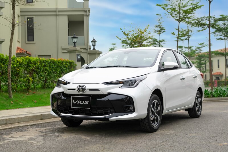 Toyota Vios không còn giữ vị trí cao trong top xe bán chạy tại Việt Nam giống như năm trước. Ảnh: Toyota