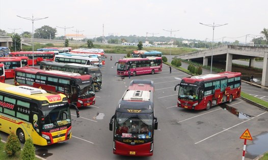 Bến xe Miền Đông mới sẵn sàng tăng cường thêm 100 xe khách đi từ bến xe này về thành phố Đà Lạt. Ảnh: Chân Phúc