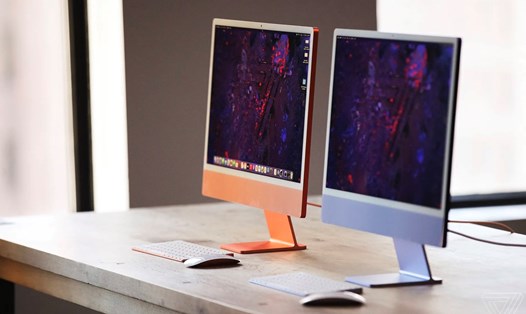 iMac mới với chip M3 được dự kiến sẽ ra mắt trong sự kiện tới của Apple. Ảnh: Chụp màn hình