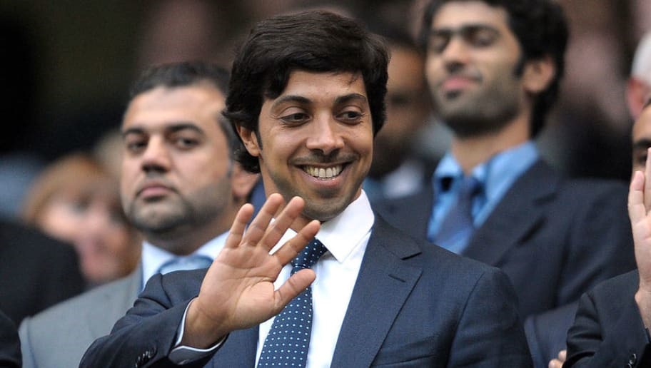 Ông chủ Sheikh Mansour của Manchester City. Ảnh: AFP