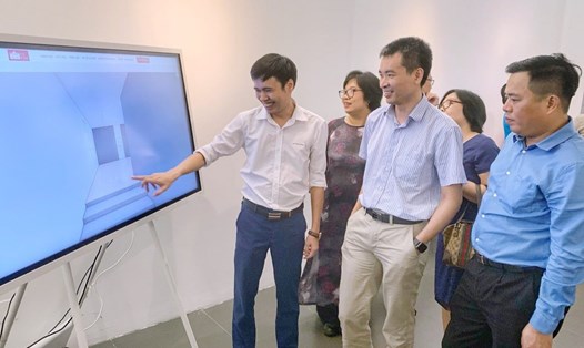Ra mắt không gian triển lãm mỹ thuật trực tuyến tại Hà Nội. Ảnh: Bảo tàng Mỹ thuật Việt Nam 