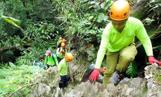 Đường đến Sơn Đoòng. Ảnh: Lê Phi Long