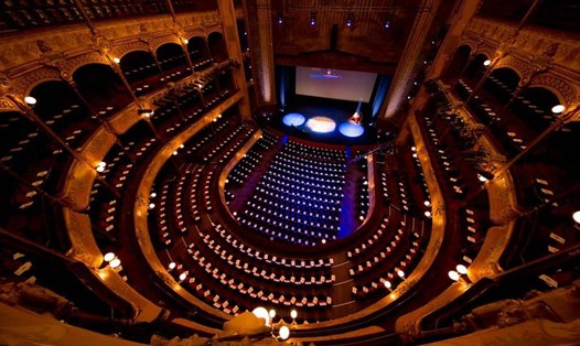 Lễ trao giải Quả bóng vàng 2023 diễn ra tại nhà hát Châtelet ở Paris, Pháp. Ảnh: France Football