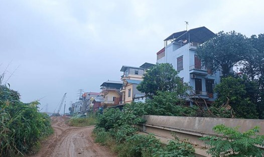 Những lô đất nền dưới 2 tỉ đồng ở huyện ngoại thành Hà Nội đang được nhà đầu tư săn đón. Ảnh: Thu Giang
