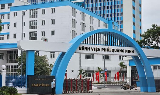 Bệnh viện Phổi Quảng Ninh. Ảnh: Đoàn Hưng