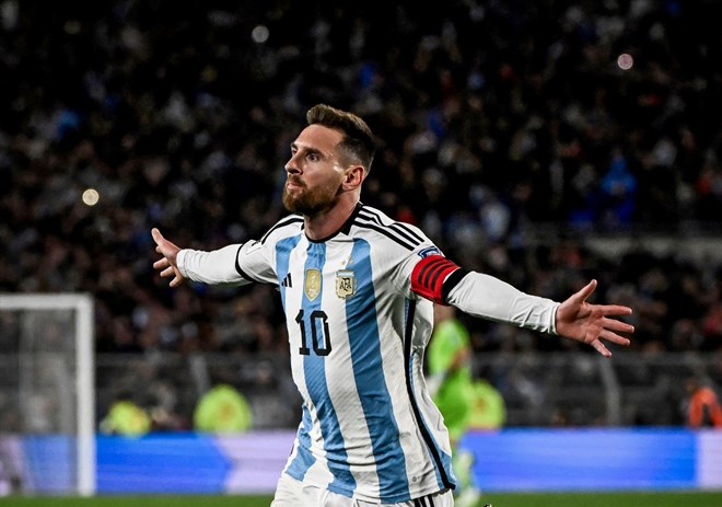 Messi đang thăng hoa ở vòng loại World Cup 2026. Ảnh: FIFA