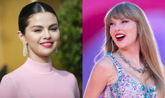 Selena Gomez cho rằng mối quan hệ của Taylor Swift và bạn trai tin đồn tiến triển quá nhanh. Ảnh: Page Six