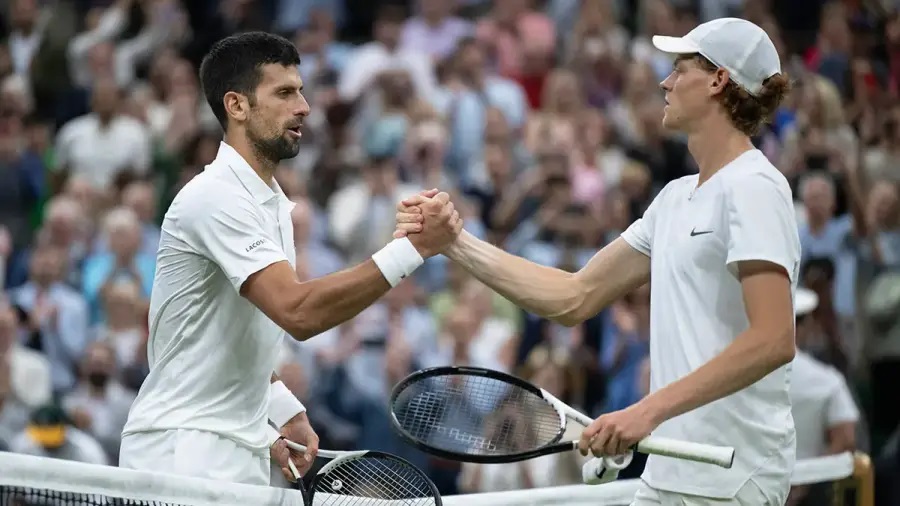 Sinner khiến Novak Djokovic phải trải qua 5 set tại bán kết Wimbledon. Ảnh: Wimbledon