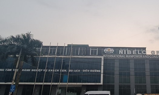 Công ty CP Xây dựng và Cung ứng lao động Quốc tế - NIBELC (huyện Gia Viễn, tỉnh Ninh Bình) vừa bị cơ quan chức năng xử phạt 75 triệu đồng. Ảnh: Diệu Anh