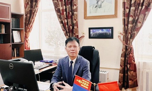 Đại sứ Việt Nam tại Mông Cổ - Doãn Khánh Tâm. Ảnh: Bộ Ngoại giao