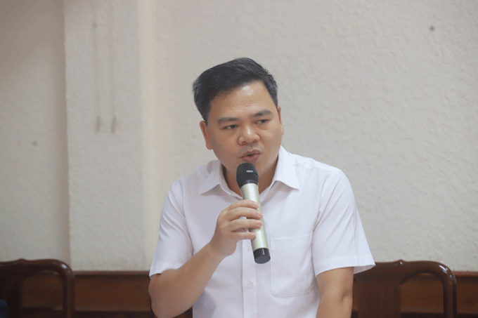 Ông Vũ Thành Nam, Chánh văn phòng Trung ương Ủy ban Đoàn kết Công giáo Việt Nam. Ảnh: Phạm Đông