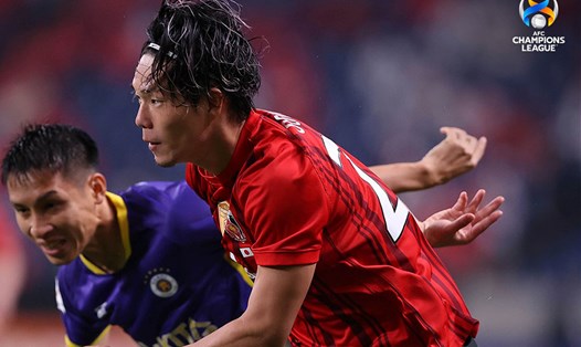 Urawa Red Diamonds chứng minh sức mạnh trước Hà Nội FC. Ảnh: AFC
