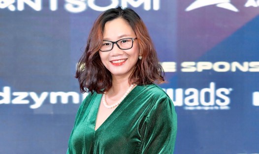 Bà Nguyễn Hương Quỳnh - CEO của Nền tảng kết nối Đổi mới sáng tạo BambuUP. Ảnh: NVCC