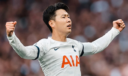Son Heung-min và Tottenham đang bay cao tại Premier League 2023-2024. Ảnh: Tottenham Hotspur