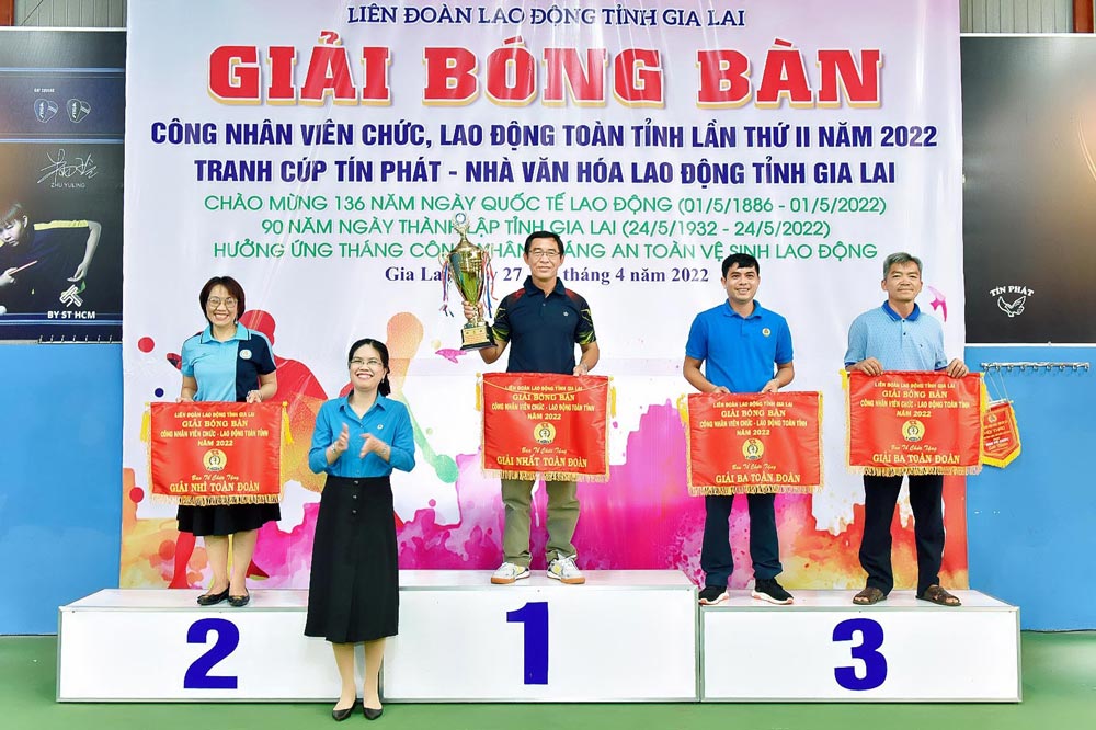LĐLĐ tỉnh Gia Lai thường xuyên tổ chức các hoạt động thể thao nhằm nâng cao sức khỏe, tinh thần cho CNVCLĐ. Ảnh: TL