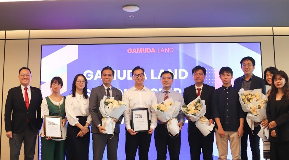 Gamuda Land trao học bổng cho sinh viên Việt Nam. Ảnh: Gamuda