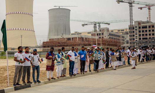 Nga giúp Bangladesh xây nhà máy hạt nhân Rooppur. Ảnh: Rosatom