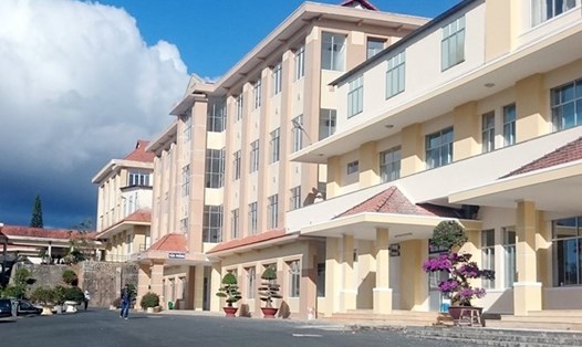 Bệnh viện Đa khoa tỉnh Lâm Đồng. Ảnh: Ga Mây
