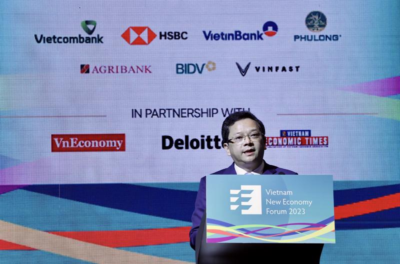 Ông Nguyễn Đức Hiển - Phó trưởng Ban Kinh tế Trung ương phát biểu tại diễn đàn - Ảnh: Việt Dũng 