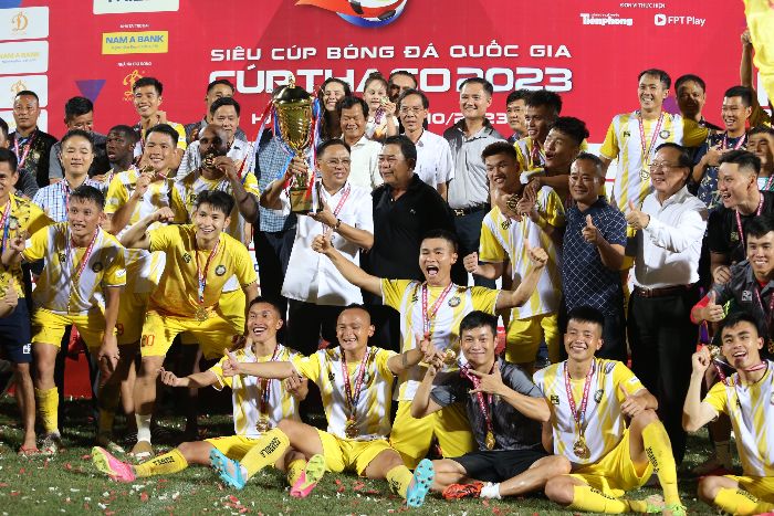 Siêu Cúp Quốc gia 2023 là danh hiệu thứ 2 của đội bóng xứ Thanh ở mùa giải năm nay, sau Cúp Quốc gia 2023.