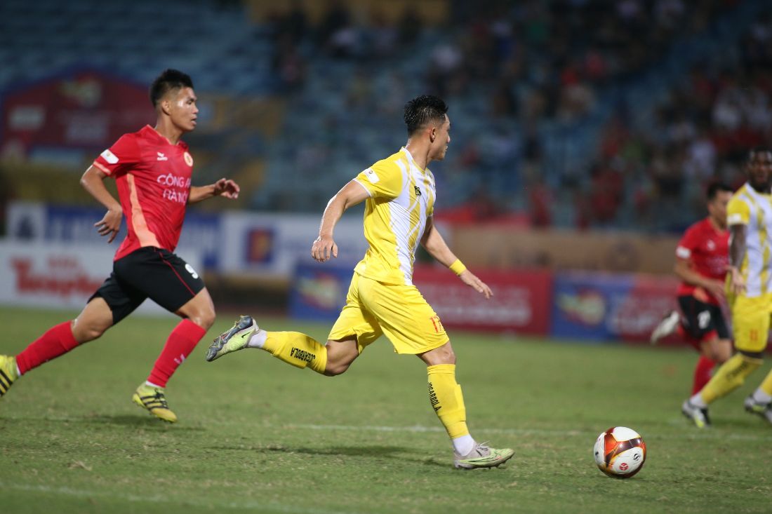 Tối 6.10, trên sân Hàng Đẫy, câu lạc bộ Công an Hà Nội tiếp đón Thanh Hoá trong trận tranh Siêu Cúp Quốc gia 2023.