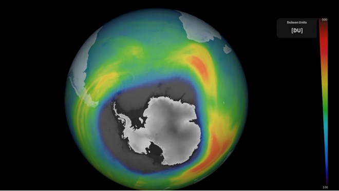 Tầng ozone bị thủng một lỗ to bằng diện tích Bắc Mỹ