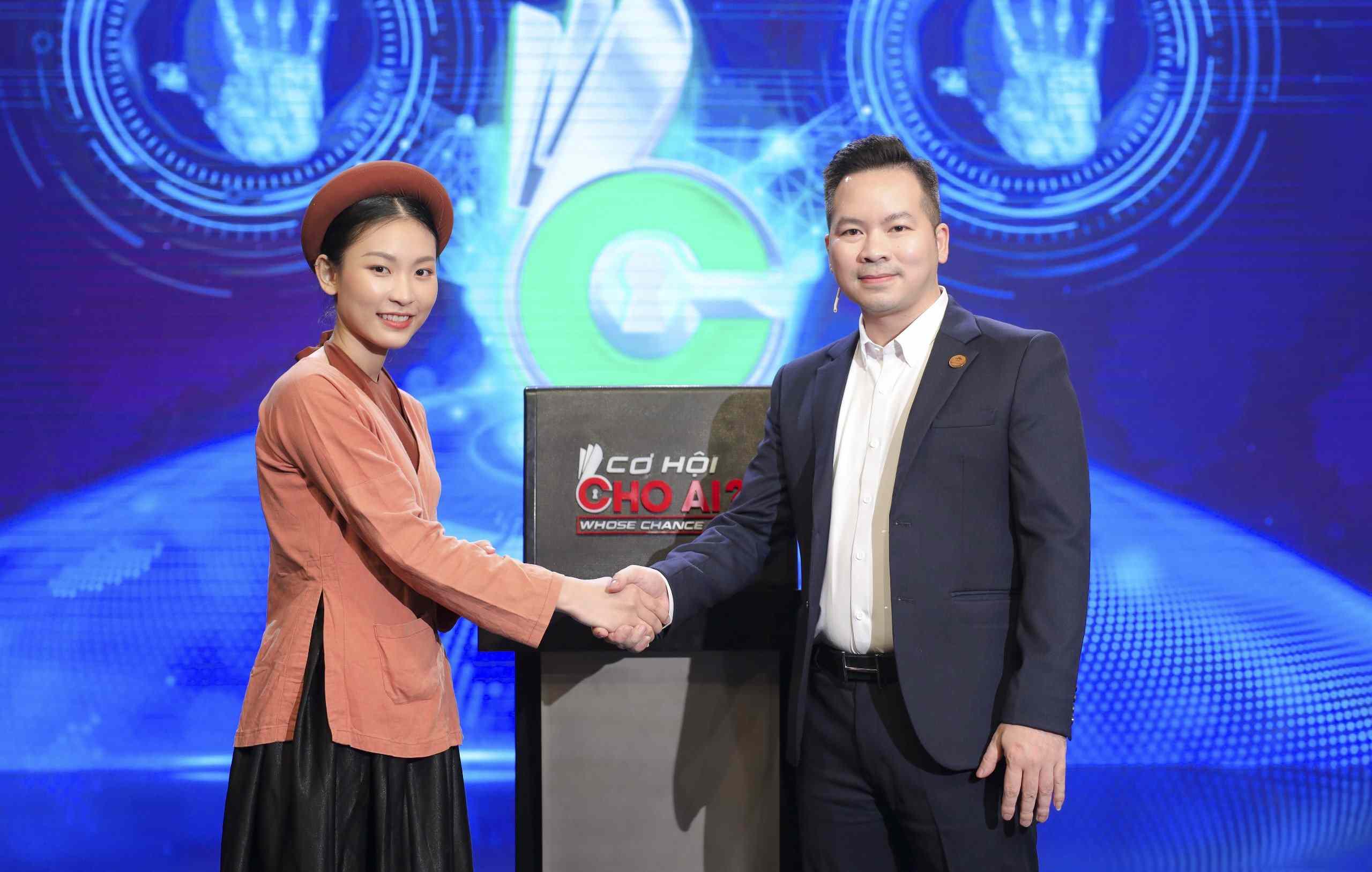 Nguyễn Thị Huyền nhận được đánh giá cao từ các nhà tuyển dụng tại "Cơ hội cho ai". Ảnh: BTC