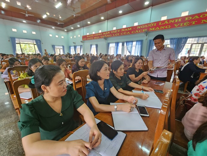Nhiệm kỳ qua, hoạt động Ủy ban kiểm tra công đoàn các cấp tỉnh Đắk Nông đã bám sát nghị quyết đại hội công đoàn. Ảnh: Bảo Lâm