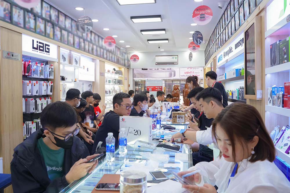 Mức giá iPhone 15 series tại Minh Tuấn Mobile đang có nhiều ưu đãi. Ảnh: Minh Tuấn Mobile