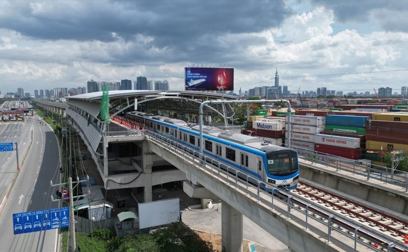 Tuyến Metro số 1 của TpHCM chưa thể hoàn thành vào năm 2023