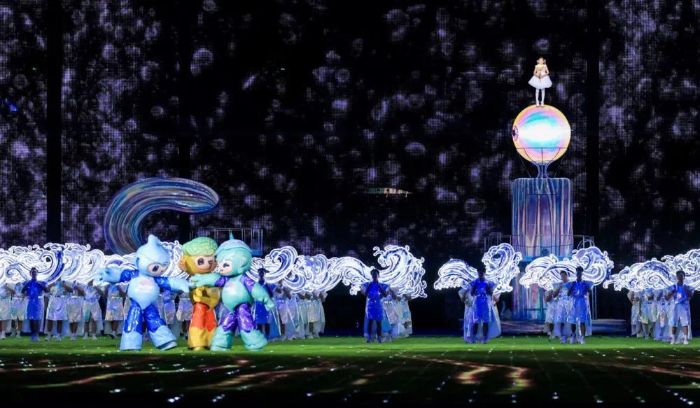 Lễ bế mạc ASIAD 19 diễn ra trên sân vận động Olympic tại Hàng Châu (Trung Quốc). Ảnh: Hangzhou2022