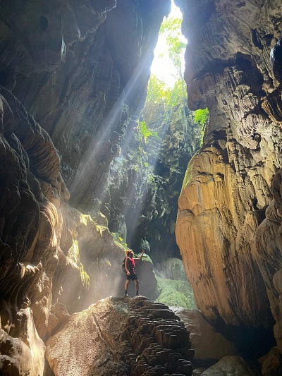 Hang Hung Thoòng là điểm khám phá lý tưởng khi đến Phong Nha - Kẻ Bàng. Ảnh: Sở Du lịch Quảng Bình cung cấp