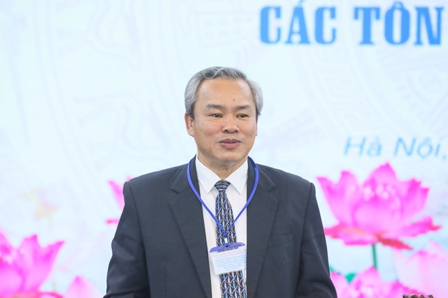 Phó Chủ tịch Thường trực Ủy ban MTTQ Việt Nam tỉnh Lâm Đồng Đường Anh Ngữ. Ảnh: Phạm Đông 
