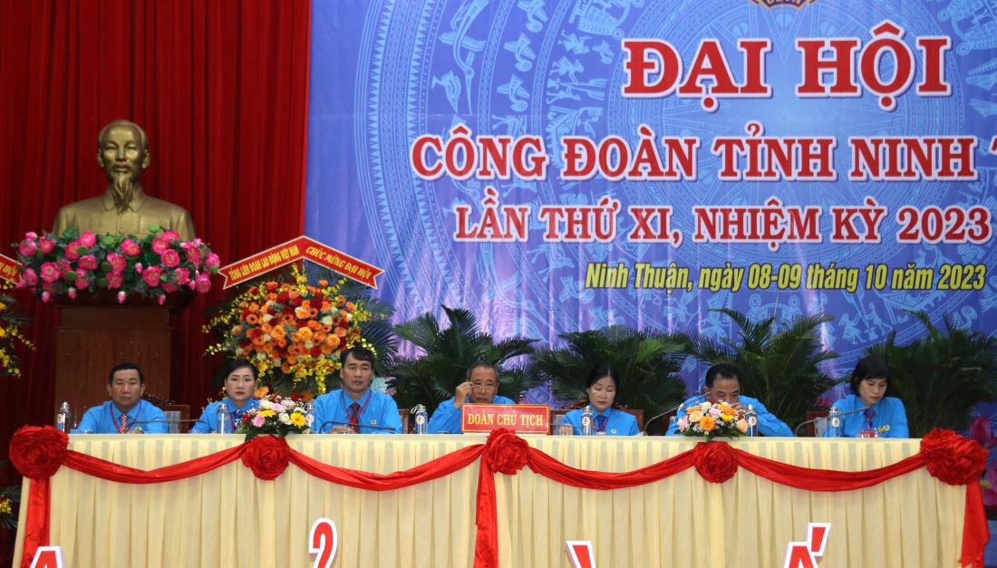 Đại hội Công đoàn tỉnh Ninh Thuận lần thứ XI, nhiệm kỳ 2023 - 2028 sẽ đưa ra những định hướng quan trọng cho hoạt động công đoàn trong 5 năm tới. Ảnh: Phương Linh