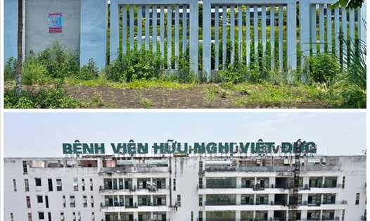 Dự án cơ sở 2 của Bệnh viện Bạch Mai và Bệnh viện Việt Đức tại Hà Nam vẫn đắp chiếu, bỏ hoang sau nhiều năm. Ảnh: Thiều Trang