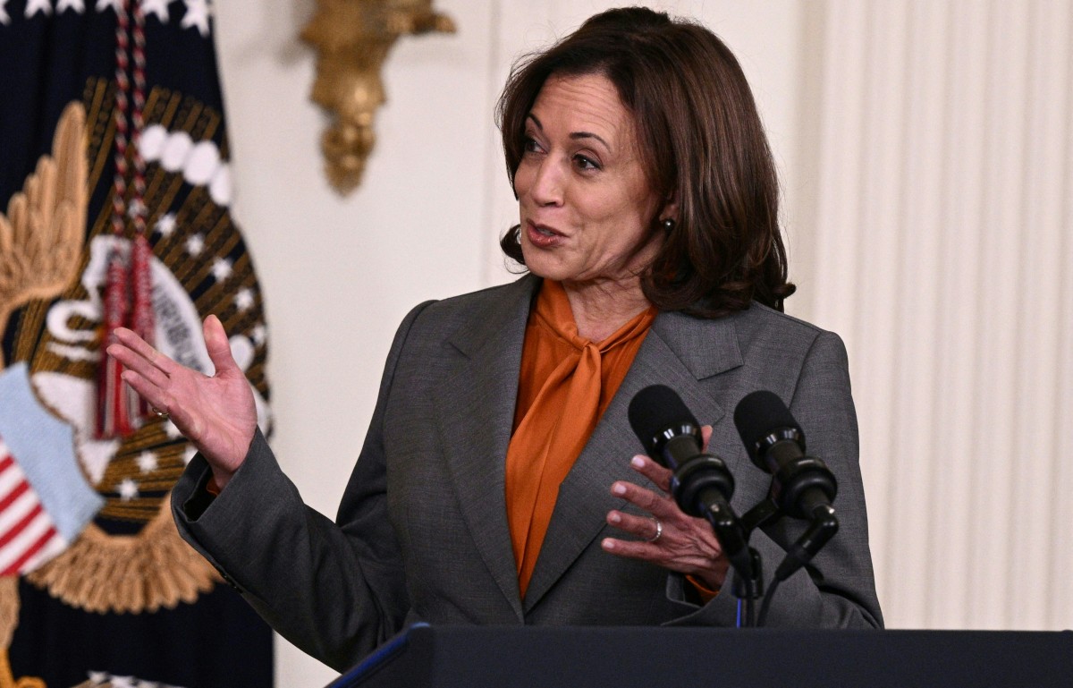 Phó Tổng thống Mỹ Kamala Harris. Ảnh: AFP