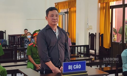 Phan Văn Thắng tại tòa. Ảnh: Nguyên Anh
